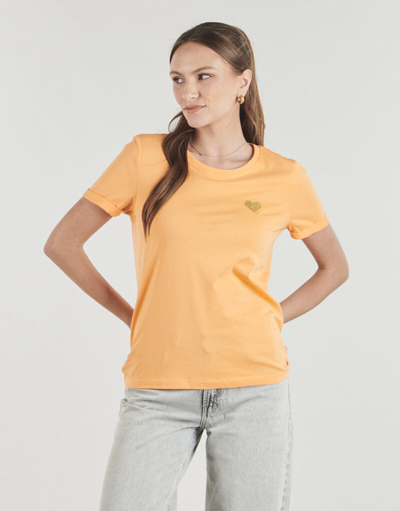 T-shirt Only ONLKITA LIFE Arancio T-shirt maniche corte Donna - 2