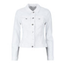 Chaqueta de vaqueros Only ONLWONDER DNM Blanco Chaquetas de vaqueros Mujer - 1