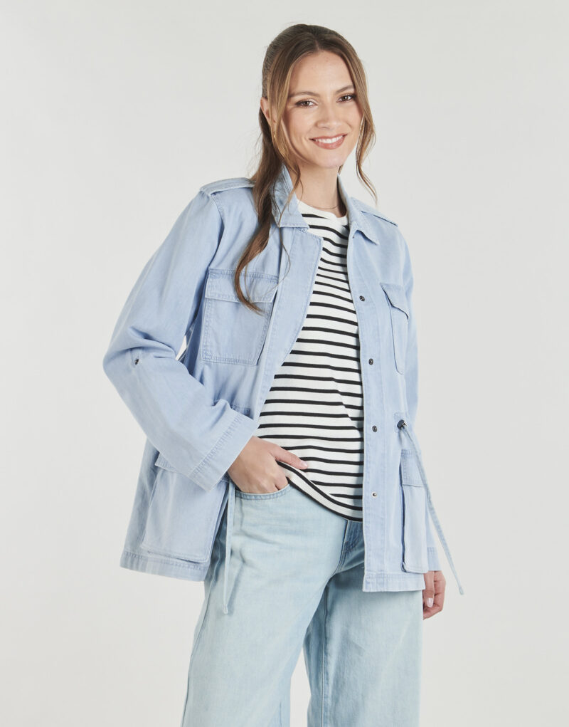 Giacca Only ONLKENYA L/S UTILITY DNM Blu Giacche Donna - 2
