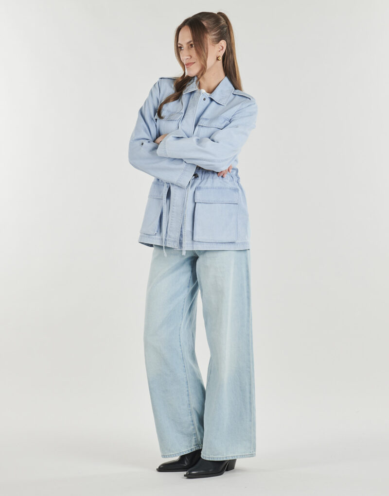 Giacca Only ONLKENYA L/S UTILITY DNM Blu Giacche Donna - 3