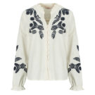 Camicetta Only ONLGIRU L/S EMBROIDERY Beige Camicette Donna - 1