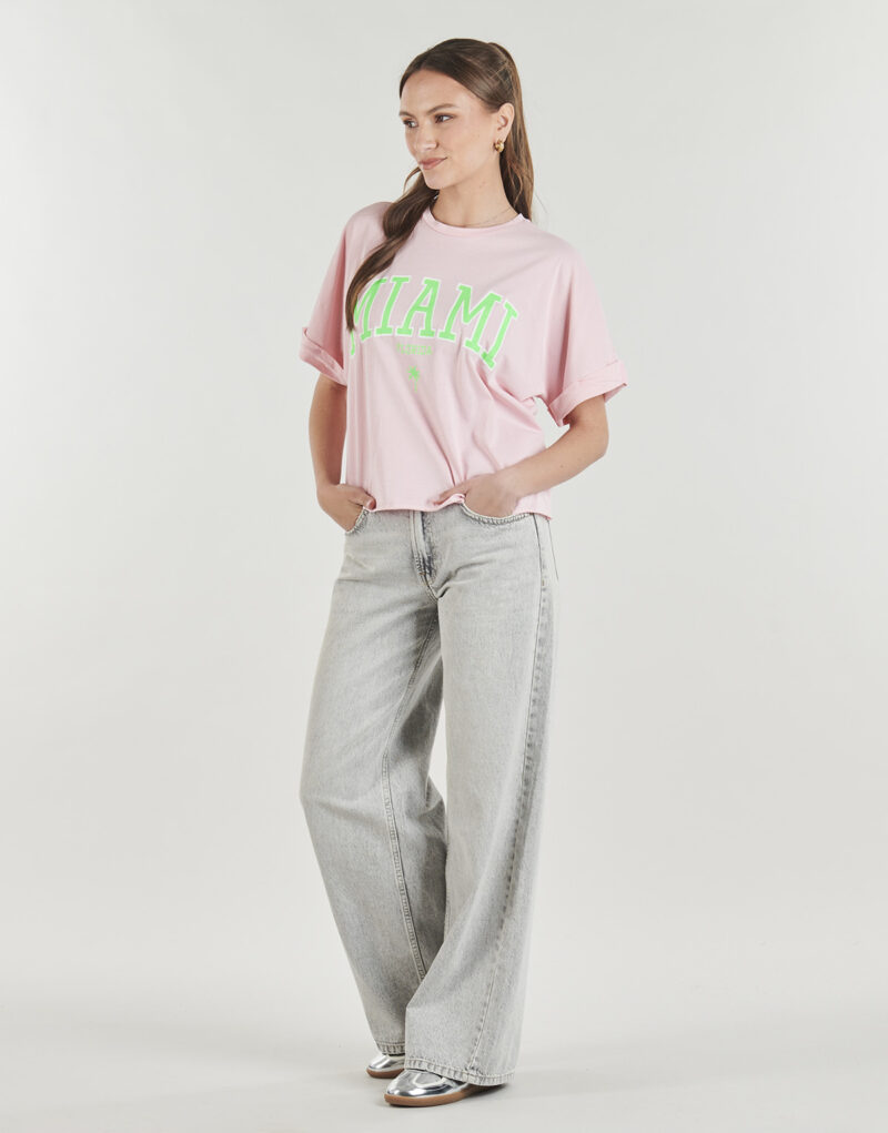 Camiseta Only ONLMINDY LIFE Rosa Camiseta manga corta Mujer - 3
