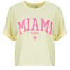 T-shirt Only ONLMINDY LIFE Giallo T-shirt maniche corte Donna