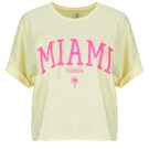 Camisetas Only ONLMINDY LIFE Camiseta amarilla de manga corta para mujer - 1