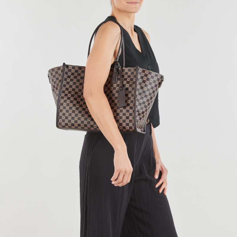 Emporio Armani ALLOVER FANCY Marrone Borse a spalla Donna - 6