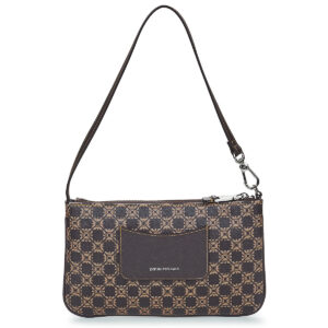 Emporio Armani POUCH ALLOVER FANCY Marrone Borse a spalla Donna
