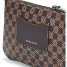 Emporio Armani POUCH ALLOVER FANCY Brown Women's Shoulder Bags - 4