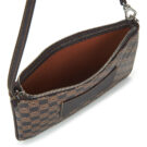 Emporio Armani POUCH ALLOVER FANCY Brown Women's Shoulder Bags - 5