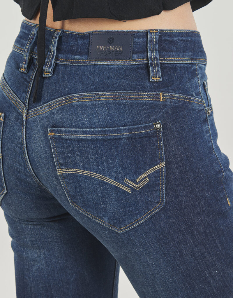 Jeans Slim Freeman T.Porter ANGEL S-SDM Blu Jeans Slim Donna - 5