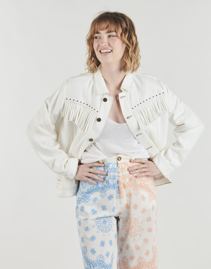 Giacca Freeman T.Porter POCA Bianco Giacche Donna - 2