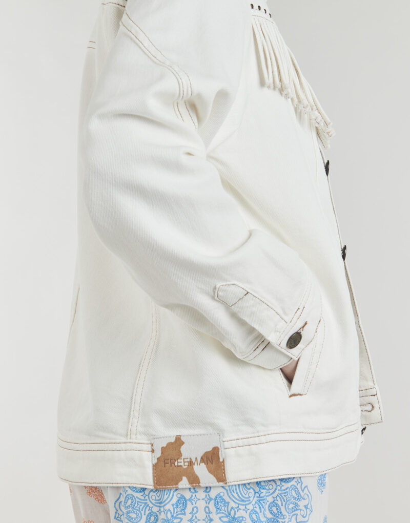 Giacca Freeman T.Porter POCA Bianco Giacche Donna - 5