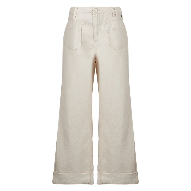 Jeans Flare Freeman T.Porter ALICE GLOSSY Bianco - Jeans Flare Donna - 1