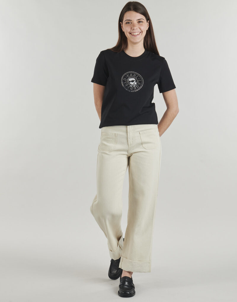 Jeans Flare Freeman T.Porter ALICE GLOSSY Bianco - Jeans Flare Donna - 2