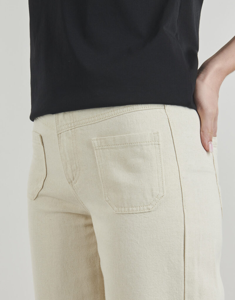 Jeans Flare Freeman T.Porter ALICE GLOSSY Bianco - Jeans Flare Donna - 5