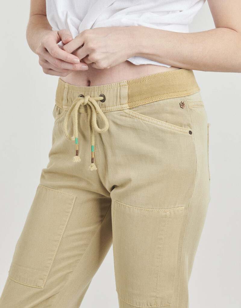Pantalone Cargo Freeman T.Porter CELINE JAZZ Beige - Pantalone Cargo Donna - 5