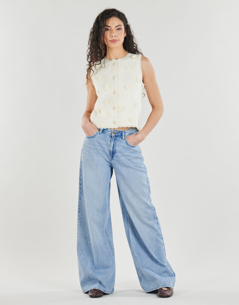 Jeans Flare Pepe jeans WIDE LEG JEANS UHW JAIMY Marine Jeans Flare Donna - 2