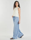 Jeans Flare Pepe jeans WIDE LEG JEANS UHW JAIMY Marine Jeans Flare Donna - 3