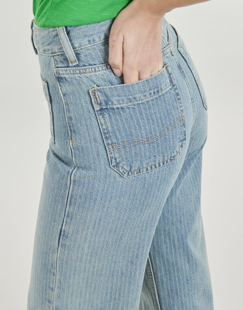 Jeans Flare Pepe jeans STRAIGHT JEANS UHW LEXA Marine Jeans Flare Donna - 5