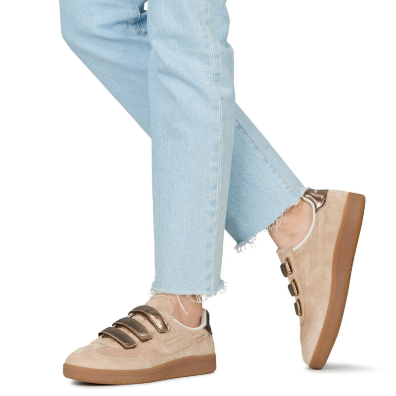 Schmoove  SHEFFIELD STRAPS W  Beige -  Sneakers basse Donna - 8