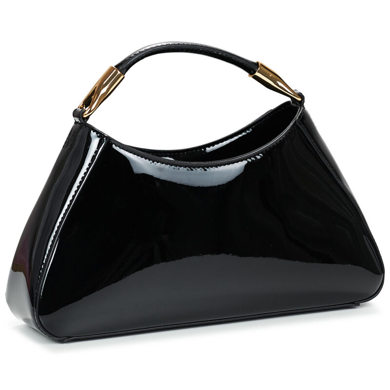 Love Moschino ENAMELED LOGO PATENT JC4248PP0O Black Shoulder bag Women - 2