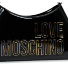 Love Moschino ENAMELED LOGO PATENT JC4248PP0O Black Shoulder bag Women - 4