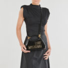 Love Moschino ENAMELED LOGO PATENT JC4248PP0O Black Shoulder bag Women - 6