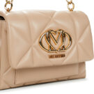 Love Moschino EMBOSSED Q JC4259PP0O Beige Borse a spalla Donna - 4
