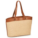 Love Moschino STRAW CHIC JC4340PP0O Beige Borse Shopping Donna - 2