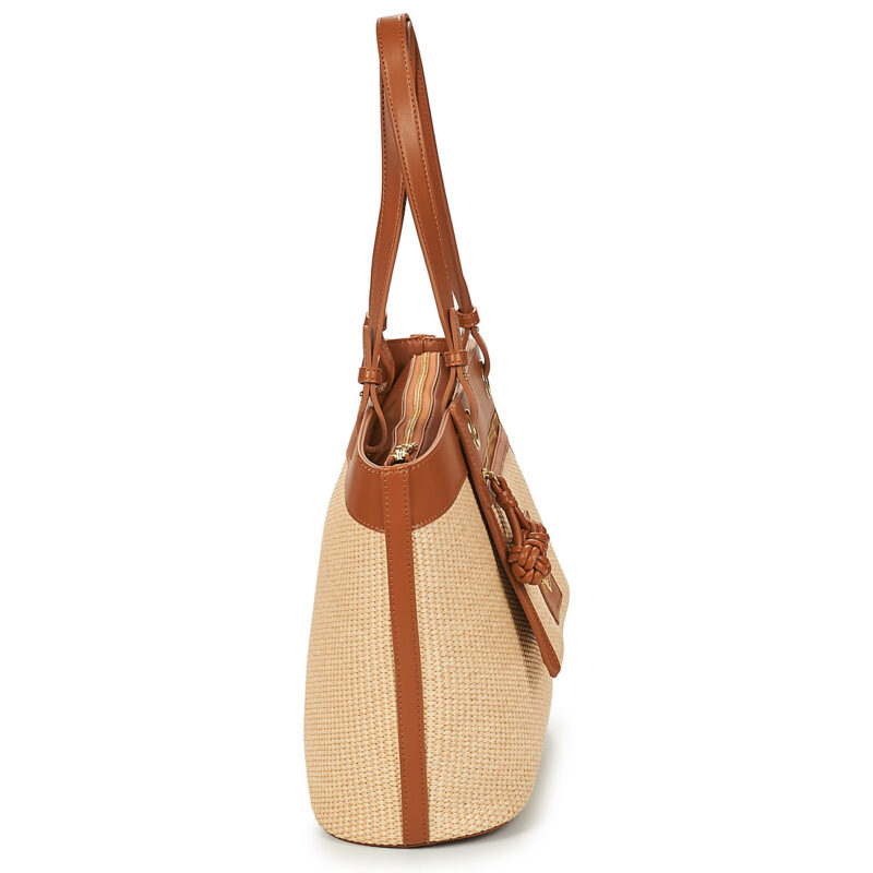 Love Moschino STRAW CHIC JC4340PP0O Beige Borse Shopping Donna - 3