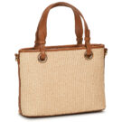 Love Moschino STRAW CHIC JC4341PP0O Beige Borse a spalla Donna - 2