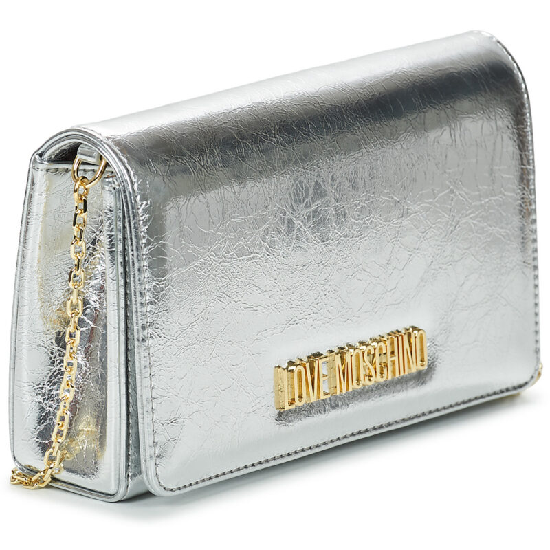 Love Moschino SMART DAILY BAG JC4345PP0O Argento Borsa a tracolla Donna - 2