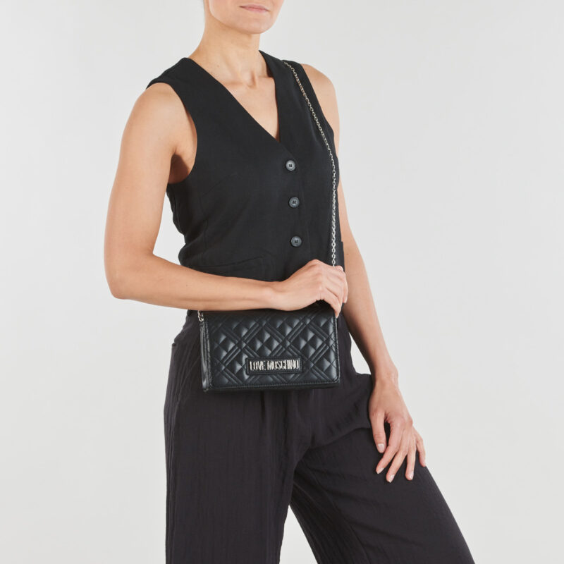 Love Moschino SMART DAILY BAG Nero Borsa a tracolla Donna - 6
