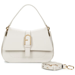 Furla FURLA FLOW M TOP HANDLE Bianco Borse a spalla Donna