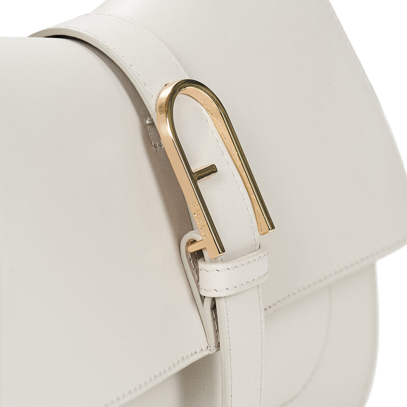Furla FURLA Sacs &agrave; bandouli&egrave;re blancs pour femmes FLOW M TOP HANDLE - 4