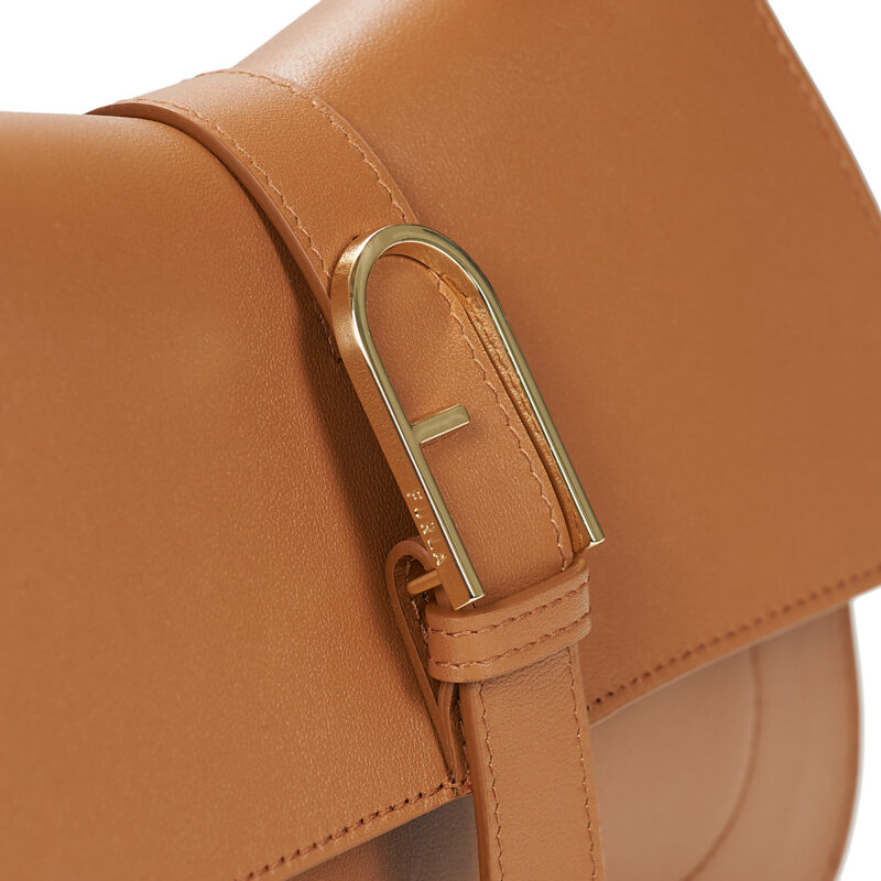 Furla FURLA Sacs &agrave; bandouli&egrave;re marron pour femmes FLOW M TOP HANDLE - 4