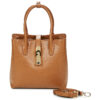 Furla FURLA GOCCIA S TOTE BASE 22 Marron Sac bandouli&egrave;re Femme