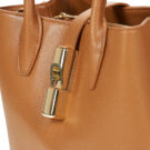 Furla FURLA Sac &agrave; bandouli&egrave;re GOCCIA S TOTE BASE 22 marron pour femme - 4