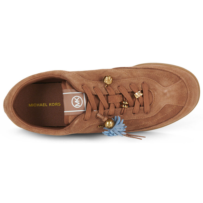 MICHAEL Michael Kors NOLAN LACE UP Brown Low-top Sneakers Women - 6