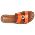 MICHAEL Michael Kors ERIN FLAT SANDAL Aranciabatta Women's Slippers - 6