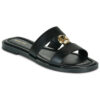 MICHAEL Michael Kors ERIN FLAT SANDAL Negro Ciabatta Mujer