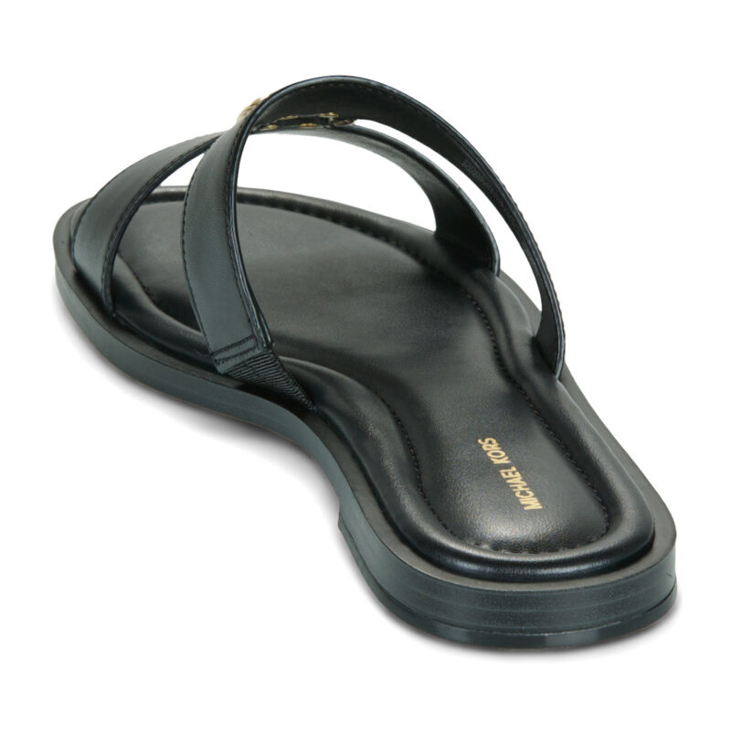 MICHAEL Michael Kors ERIN FLAT SANDAL Nero Ciabatta Donna - 5