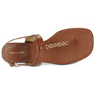 MICHAEL Michael Kors MARCIA THONG SANDAL Brown Flip Flops Women - 6