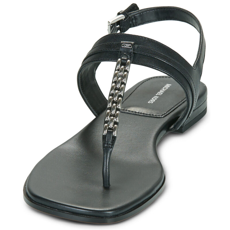 MICHAEL Michael Kors MARCIA THONG SANDAL Black Flip Flops Women - 3
