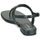 MICHAEL Michael Kors MARCIA THONG SANDAL Black Flip Flops Women - 5
