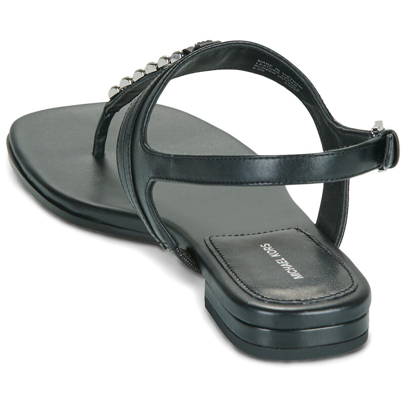 MICHAEL Michael Kors MARCIA THONG SANDAL Black Flip Flops Women - 5