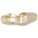 MICHAEL Michael Kors KENZIE WEDGE Oro Espadrillas Donna - 6