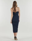 Dress MICHAEL Michael Kors CHAIN ​​STRAP MIDI DRS Marine Women's Long Dresses - 4