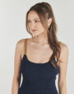Dress MICHAEL Michael Kors CHAIN ​​STRAP MIDI DRS Marine Women's Long Dresses - 5