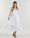 Abito corto MICHAEL Michael Kors POPLIN MIDI DRESS Bianco Abiti corti Donna - 2