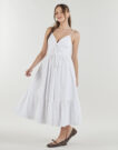 Abito corto MICHAEL Michael Kors POPLIN MIDI DRESS Bianco Abiti corti Donna - 3